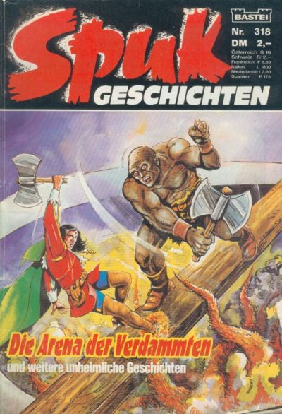 Cover for Spuk Geschichten (Bastei Verlag, 1978 series) #318