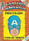 Cover for Capitão América (Editora Abril, 1979 series) #25