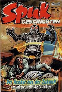 Cover Thumbnail for Spuk Geschichten (Bastei Verlag, 1978 series) #421