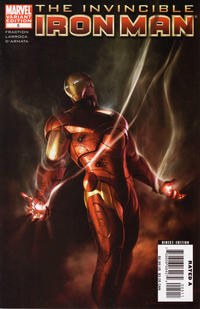 Cover Thumbnail for Invincible Iron Man (Marvel, 2008 series) #5 [Ryan Meinerding Variant Cover]