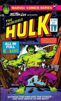 Cover for The Incredible Hulk (Pocket Books, 1978 series) #2 (82559-3)