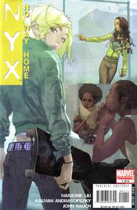 Cover Thumbnail for NYX: No Way Home (Marvel, 2008 series) #1 [Urusov Cover]