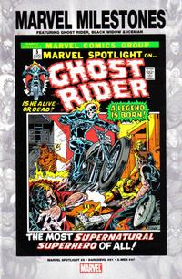 Cover Thumbnail for Marvel Milestones: Ghost Rider, Black Widow & Iceman (Marvel, 2005 series) 
