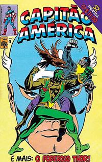 Cover Thumbnail for Capitão América (Editora Abril, 1979 series) #4
