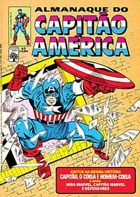 Cover Thumbnail for Almanaque do Capitão América (Editora Abril, 1981 series) #63