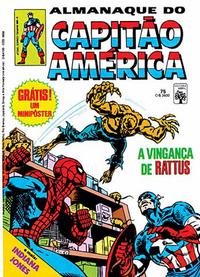 Cover Thumbnail for Almanaque do Capitão América (Editora Abril, 1981 series) #75