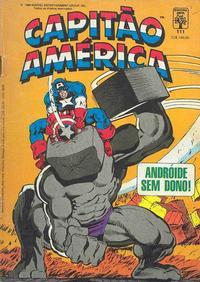 Cover Thumbnail for Capitão América (Editora Abril, 1979 series) #111