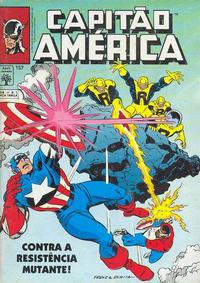 Cover Thumbnail for Capitão América (Editora Abril, 1979 series) #157