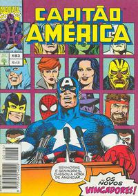 Cover Thumbnail for Capitão América (Editora Abril, 1979 series) #183