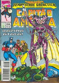 Cover Thumbnail for Capitão América (Editora Abril, 1979 series) #196