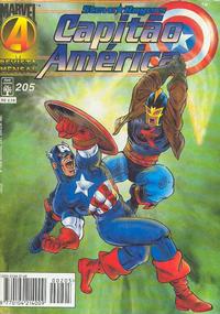Cover Thumbnail for Capitão América (Editora Abril, 1979 series) #205