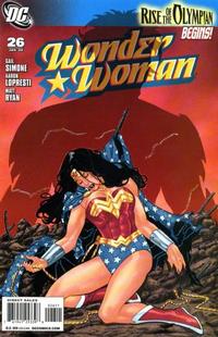 Cover for Wonder Woman (DC, 2006 series) #26 [Direct Sales]