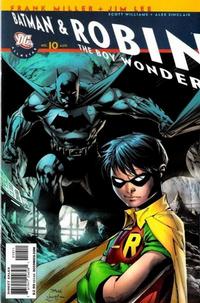 Cover for All Star Batman & Robin, the Boy Wonder (DC, 2005 series) #10 [Jim Lee / Scott Williams Cover]