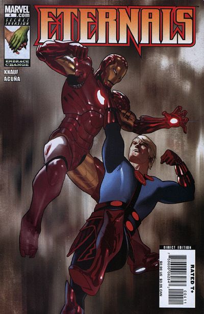 Cover for Eternals (Marvel, 2008 series) #4