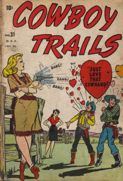 Cover for Cowboy Trails (Bell Features, 1949 series) #31