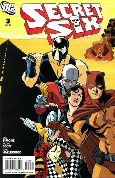 Cover for Secret Six (DC, 2008 series) #3