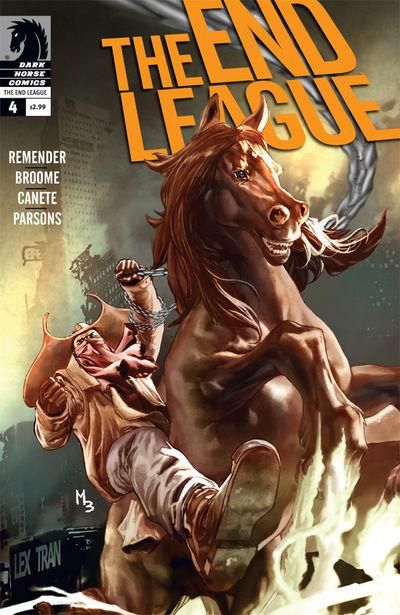 Cover for The End League (Dark Horse, 2007 series) #4