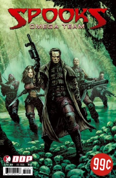 Cover for Spooks: Omega Team (Devil's Due Publishing, 2008 series) #0 (1)