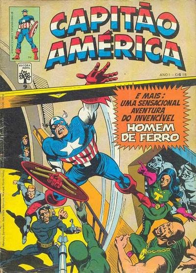 Cover for Capitão América (Editora Abril, 1979 series) #9