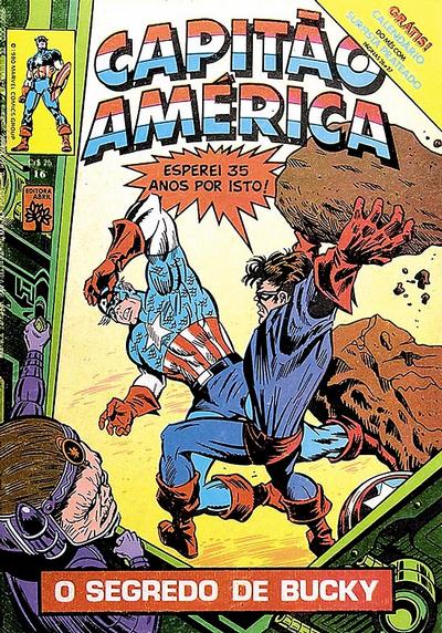 Cover for Capitão América (Editora Abril, 1979 series) #16