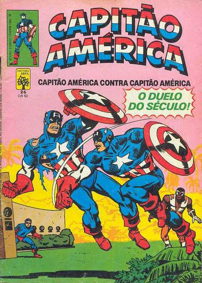 Cover for Capitão América (Editora Abril, 1979 series) #26