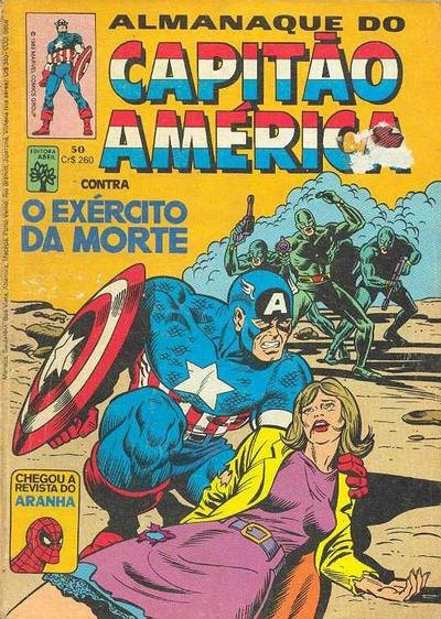 Cover for Almanaque do Capitão América (Editora Abril, 1981 series) #50