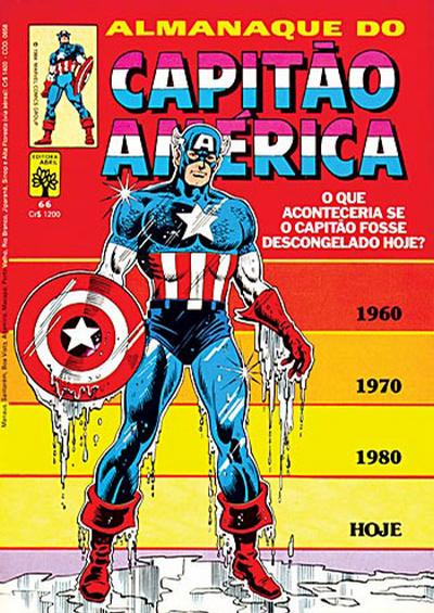 Cover for Almanaque do Capitão América (Editora Abril, 1981 series) #66