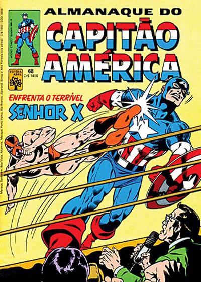 Cover for Almanaque do Capitão América (Editora Abril, 1981 series) #68