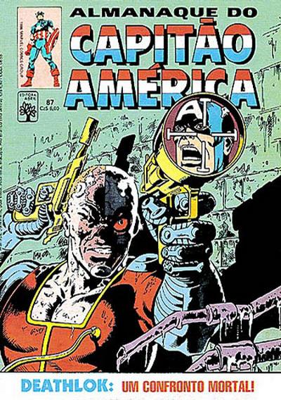 Cover for Almanaque do Capitão América (Editora Abril, 1981 series) #87