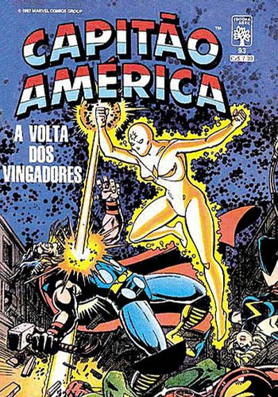 Cover for Capitão América (Editora Abril, 1979 series) #93