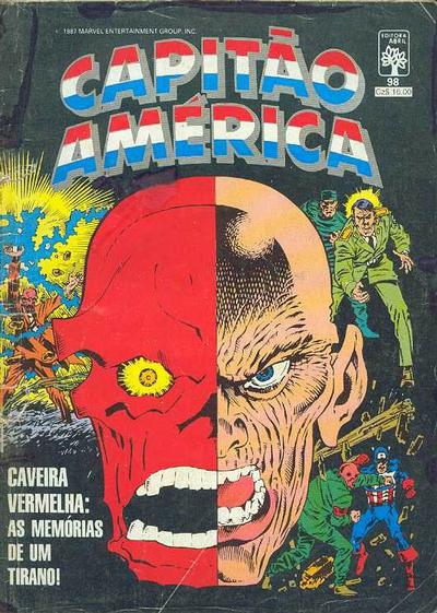 Cover for Capitão América (Editora Abril, 1979 series) #98