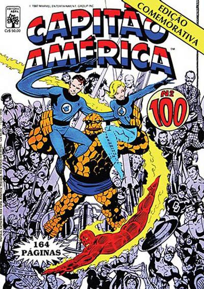 Cover for Capitão América (Editora Abril, 1979 series) #100