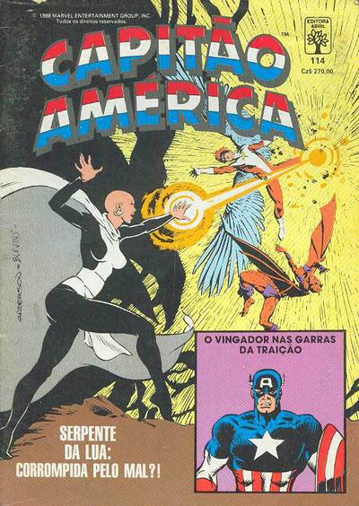 Cover for Capitão América (Editora Abril, 1979 series) #114
