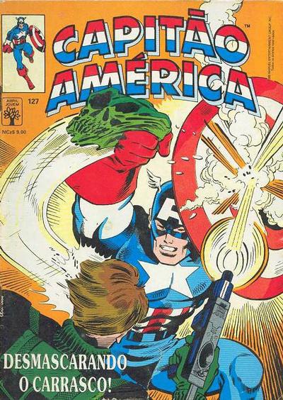Cover for Capitão América (Editora Abril, 1979 series) #127