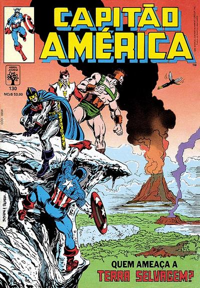 Cover for Capitão América (Editora Abril, 1979 series) #130