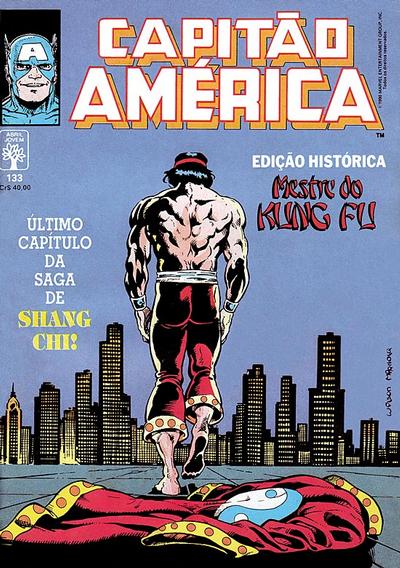 Cover for Capitão América (Editora Abril, 1979 series) #133