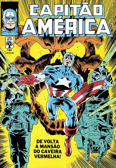 Cover for Capitão América (Editora Abril, 1979 series) #134