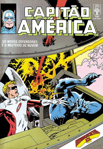 Cover for Capitão América (Editora Abril, 1979 series) #136
