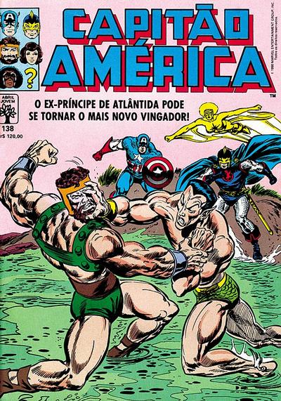 Cover for Capitão América (Editora Abril, 1979 series) #138