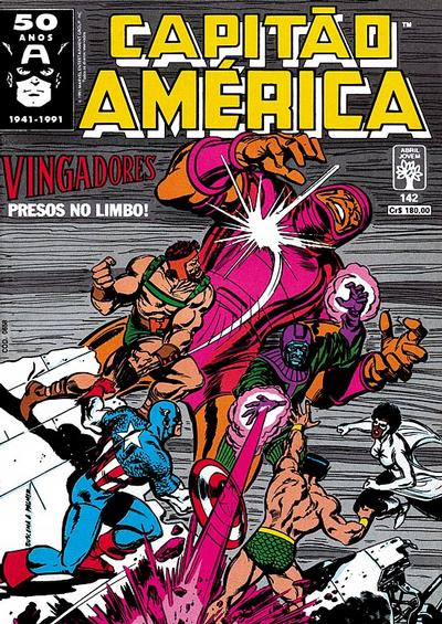 Cover for Capitão América (Editora Abril, 1979 series) #142