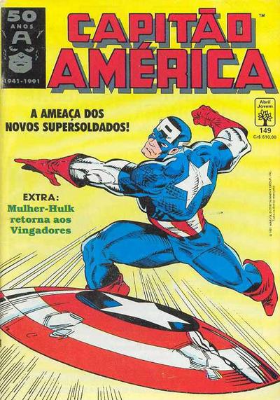 Cover for Capitão América (Editora Abril, 1979 series) #149