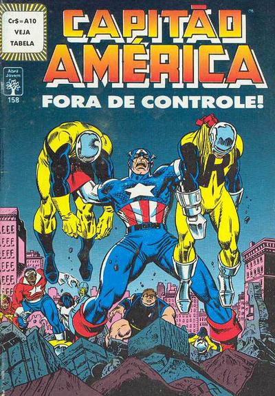 Cover for Capitão América (Editora Abril, 1979 series) #158