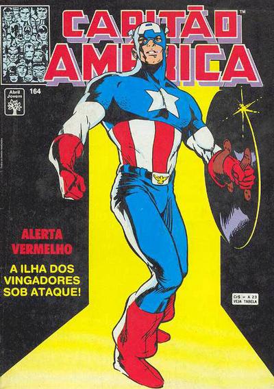 Cover for Capitão América (Editora Abril, 1979 series) #164