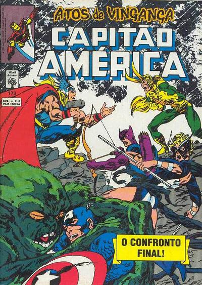 Cover for Capitão América (Editora Abril, 1979 series) #173