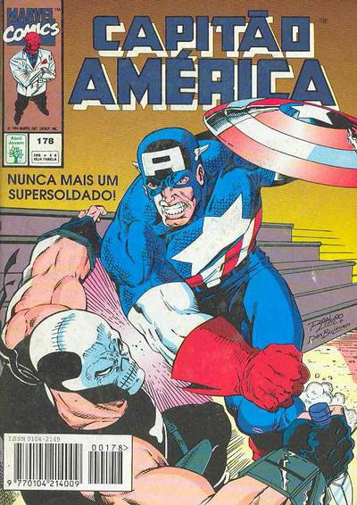 Cover for Capitão América (Editora Abril, 1979 series) #178