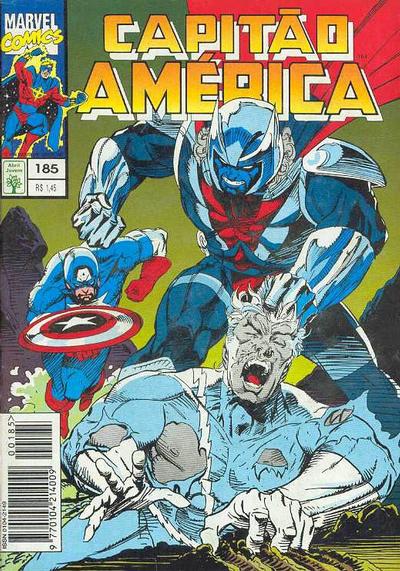 Cover for Capitão América (Editora Abril, 1979 series) #185