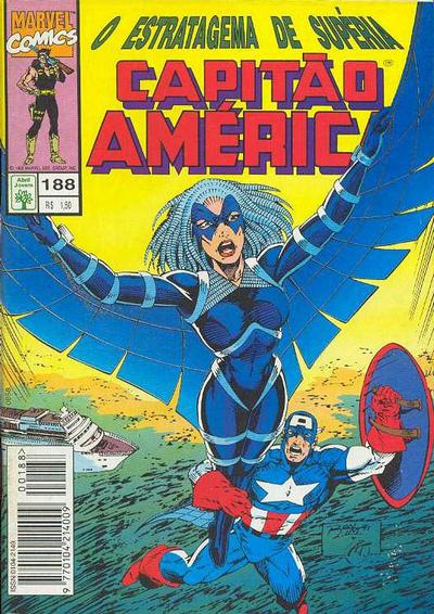 Cover for Capitão América (Editora Abril, 1979 series) #188
