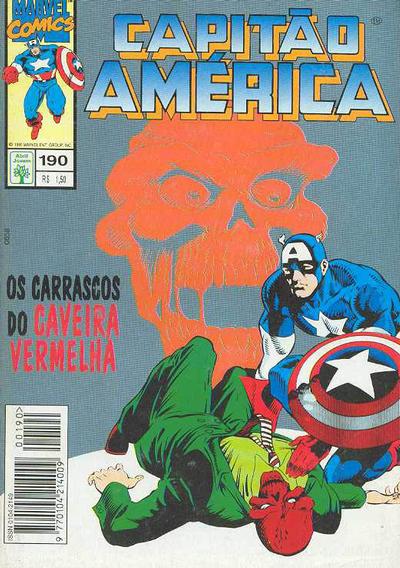 Cover for Capitão América (Editora Abril, 1979 series) #190