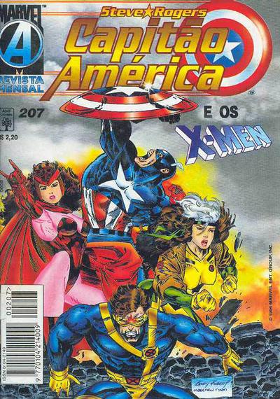 Cover for Capitão América (Editora Abril, 1979 series) #207