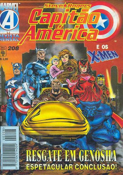Cover for Capitão América (Editora Abril, 1979 series) #208